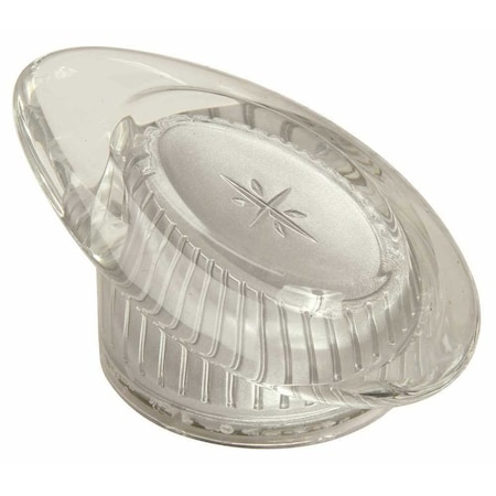 Proplus Valley Bathroom Handle in Clear 2031027